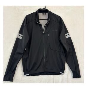 Endura Black Zip Bike Windchill Jacket XXL